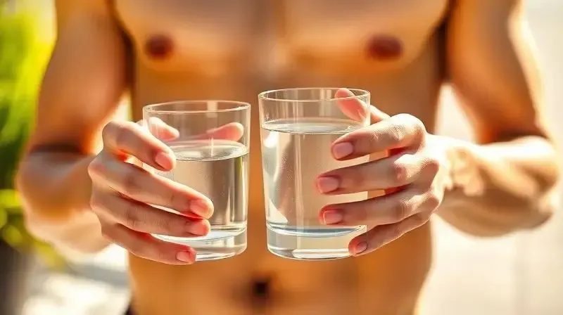 Pessoa tomando uma cápsula de vitamina D com um copo de água pela manhã, demonstrando o uso correto e os benefícios para a saúde.